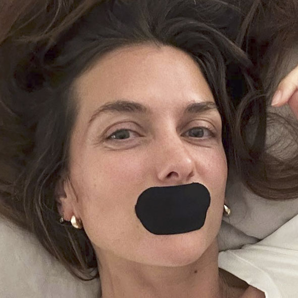 Cross-Woven Sleep & Jawline Optimization Mouth Strips (30-Day Pack) - View 3