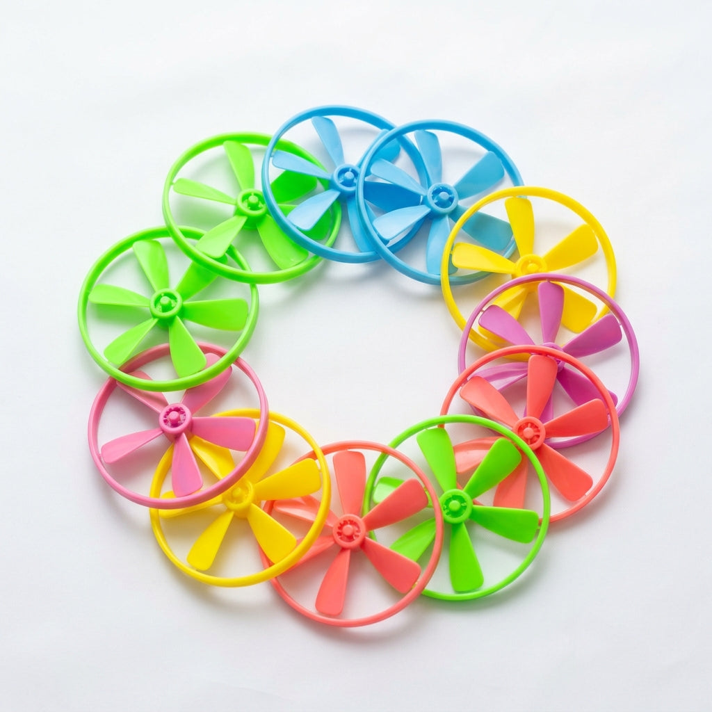 12-Pack Colorful Flying Discs Refill